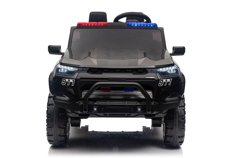 Polizei Elektro-Kinderauto 24V, 2-Sitzer, Allrad, mit Fernbedienung