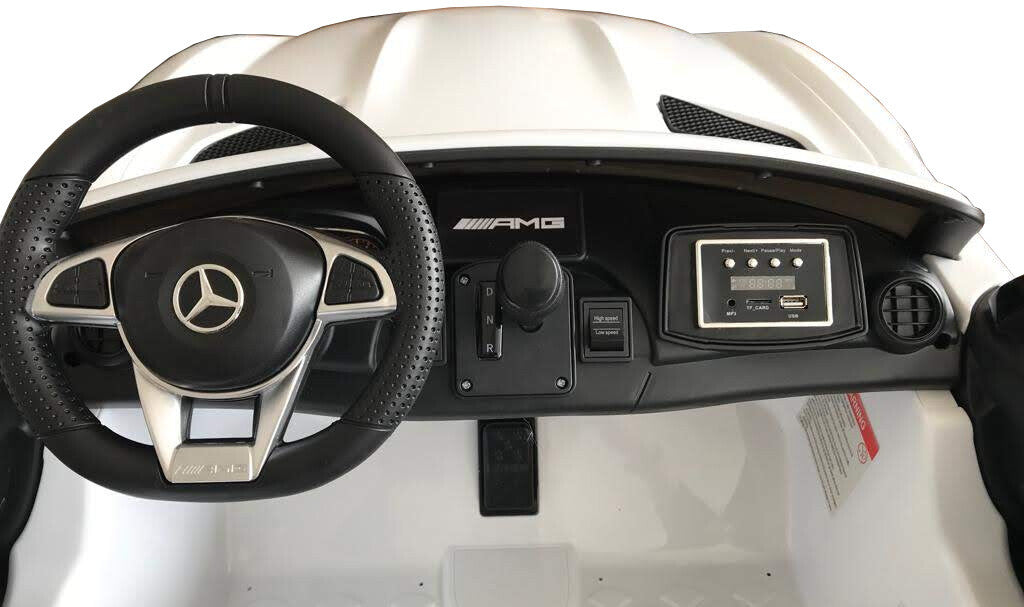 Mercedes GT R Elektro-Kinderauto 12V, 2-Sitzer, mit Fernbedienung