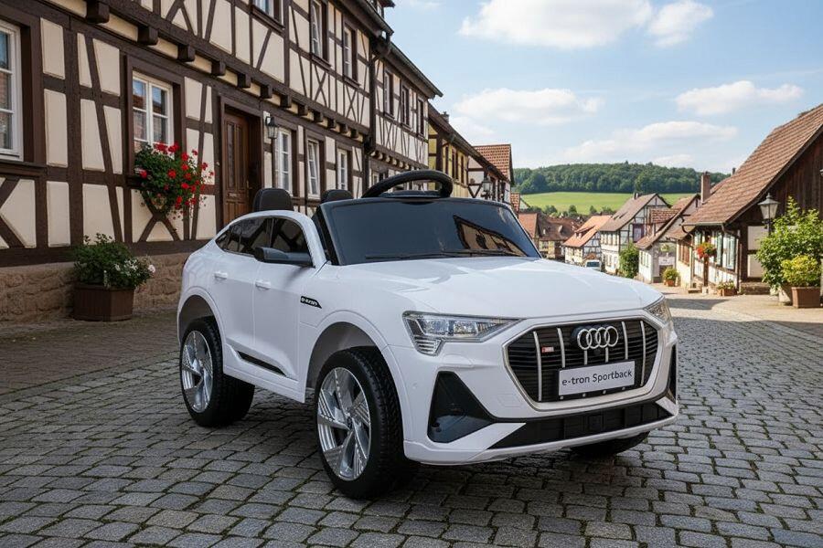 Audi E-Tron Sportback Elektro-Kinderauto 12V, mit Fernbedienung