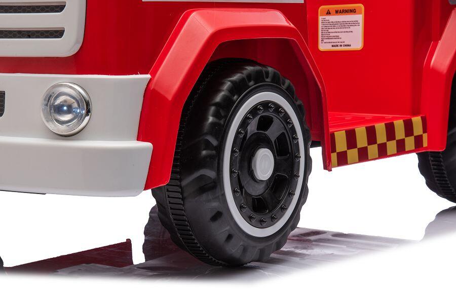 Feuerwehr Elektro-Kinderauto 12V, Allrad, mit Sirene, mit Fernbedienung