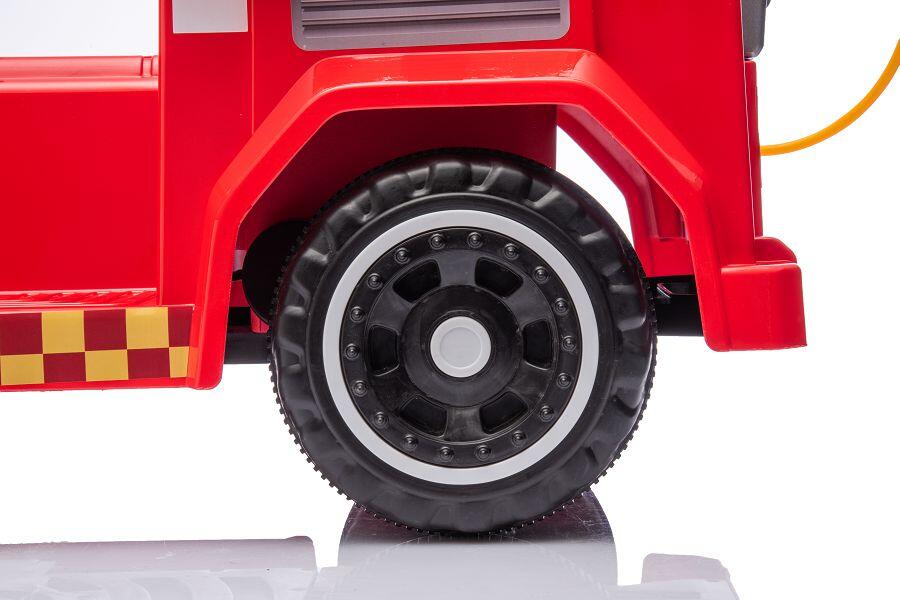 Feuerwehr Elektro-Kinderauto 12V, Allrad, mit Sirene, mit Fernbedienung