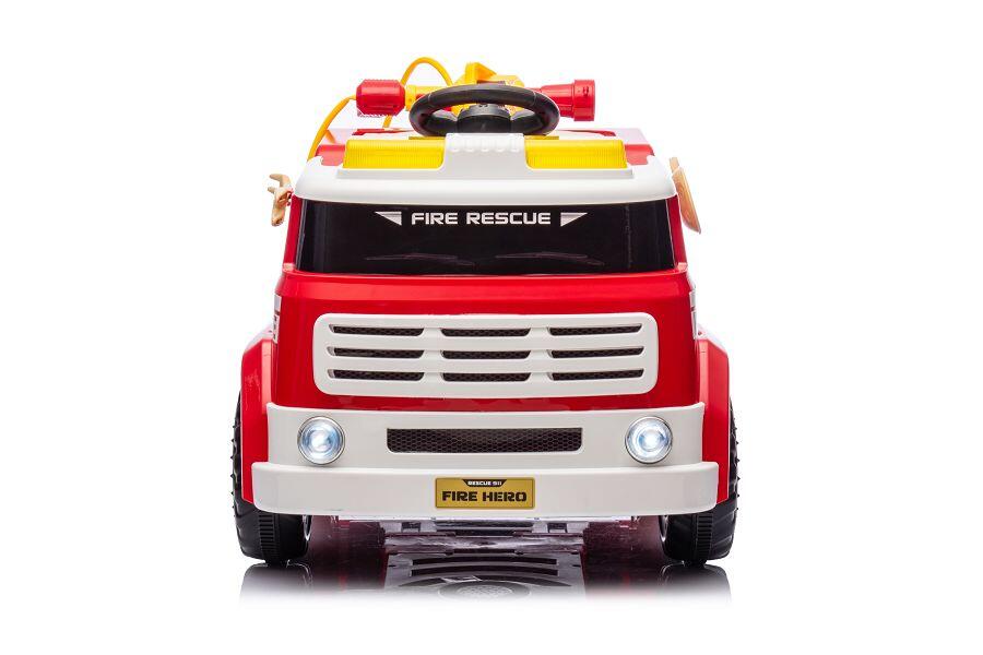 Feuerwehr Elektro-Kinderauto 12V, Allrad, mit Sirene, mit Fernbedienung