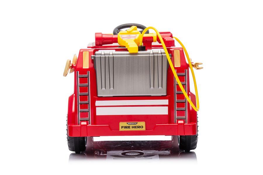 Feuerwehr Elektro-Kinderauto 12V, Allrad, mit Sirene, mit Fernbedienung