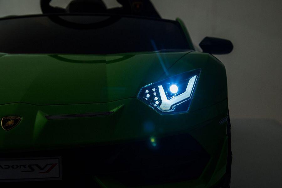 Lamborghini Aventador SVJ Elektro-Kinderauto 12V, mit Fernbedienung