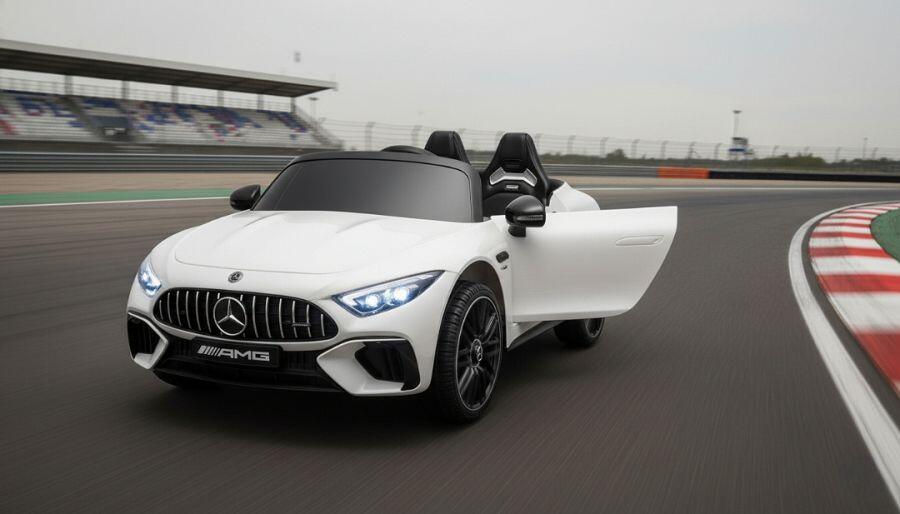 Mercedes SL63 AMG Elektro-Kinderauto 24V, Allrad, lackiert, mit Fernbedienung