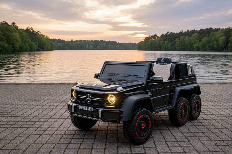 Mercedes G63 AMG 6x6 Elektro-Kinderauto 12V, Allrad, mit Fernbedienung