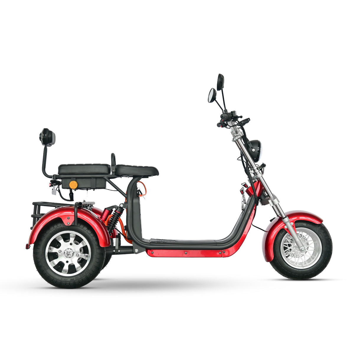 Coco Bike E-Trike 60V 2000W, ca. 70 km Reichweite, mit Straßenzulassung