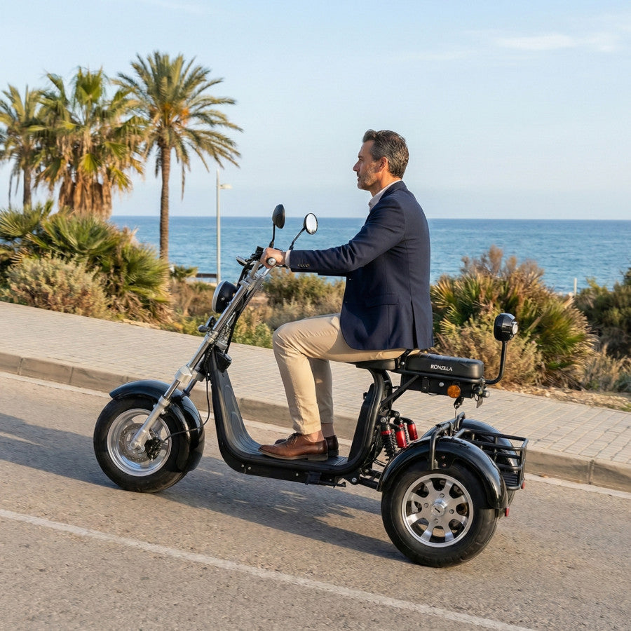 Coco Bike E-Trike 60V 2000W, ca. 70 km Reichweite, mit Straßenzulassung