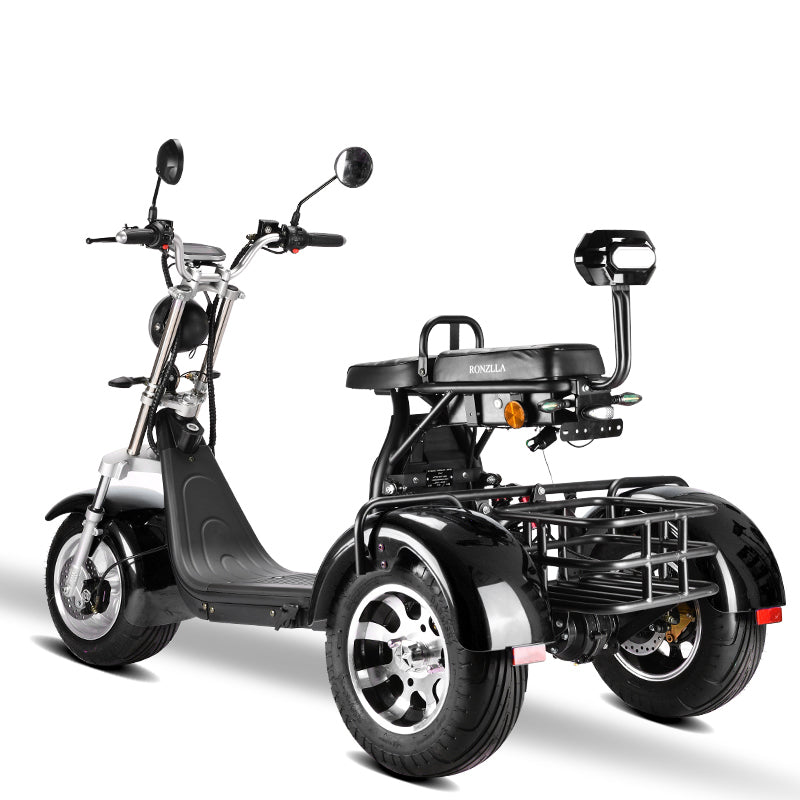 Coco Bike E-Trike 60V 2000W, ca. 70 km Reichweite, mit Straßenzulassung