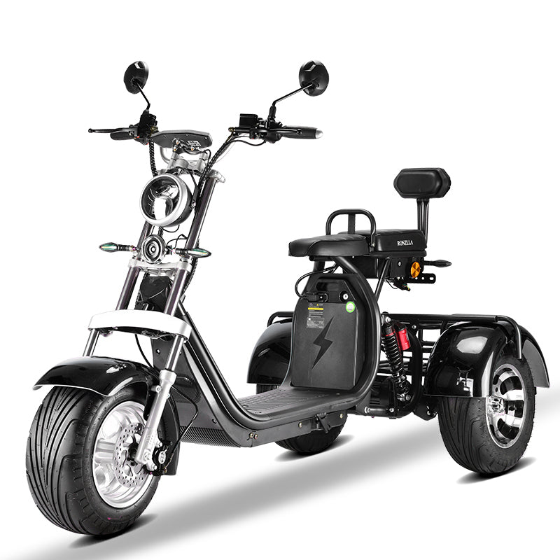 Coco Bike E-Trike 60V 2000W, ca. 70 km Reichweite, mit Straßenzulassung