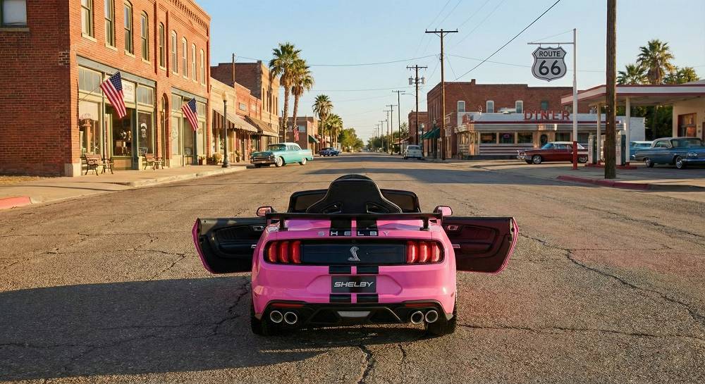 Mustang GT500 Shelby Cobra Elektro-Kinderauto