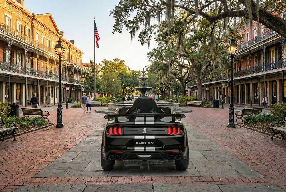 Mustang GT500 Shelby Cobra Elektro-Kinderauto
