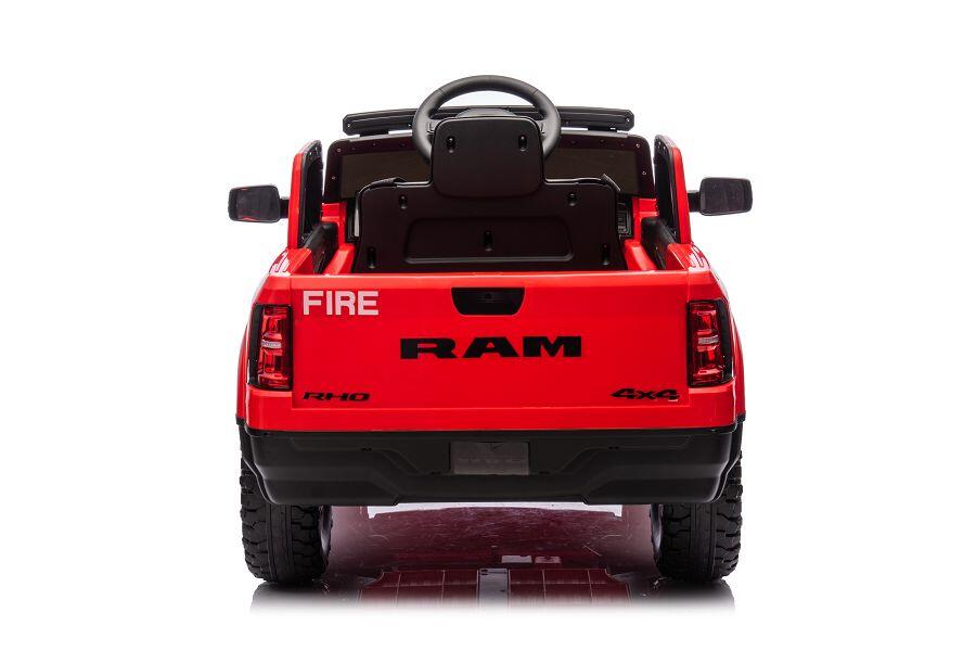 Feuerwehr Dodge RAM Elektro-Kinderauto 12V, Allrad, mit Sirene, mit Fernbedienung