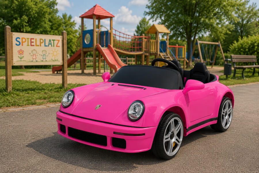 Porsche RUF Elektro-Kinderauto 24V, 2-Sitzer, Brushless, mit Fernbedienung
