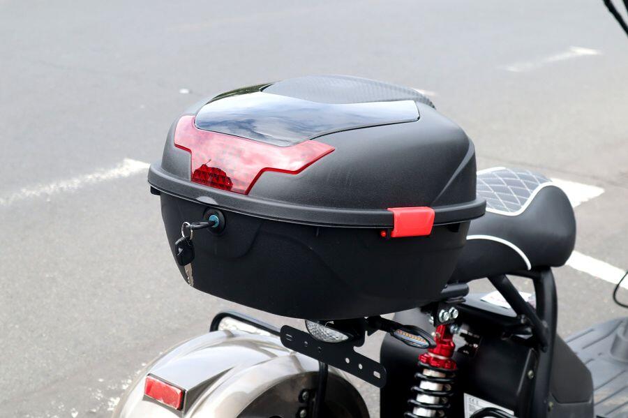 E-Scooter, Motorrad Top Case Koffer