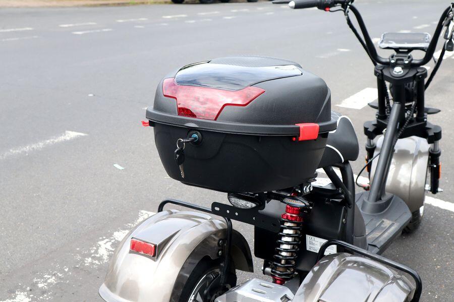 E-Scooter, Motorrad Top Case Koffer