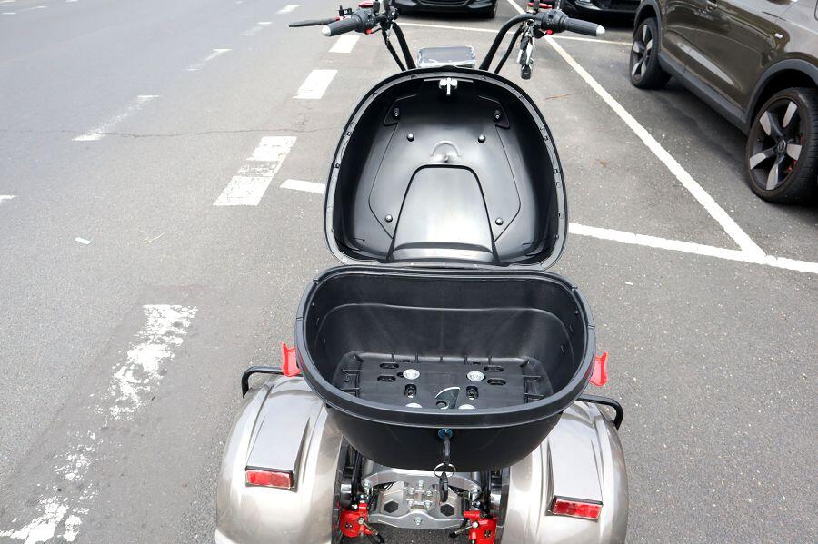 E-Scooter, Motorrad Top Case Koffer