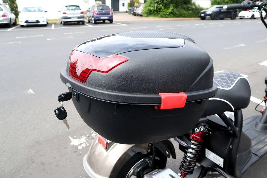 E-Scooter, Motorrad Top Case Koffer