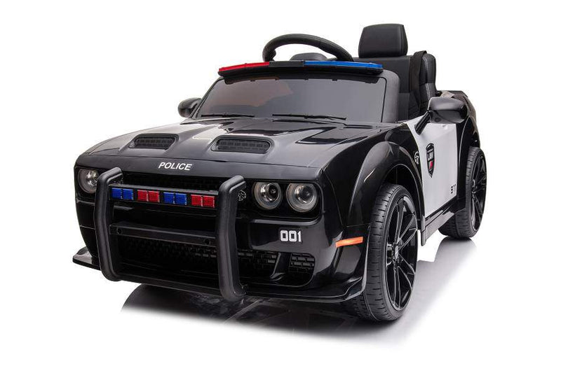 Dodge Challenger Polizei Elektro-Kinderauto 12V, mit Fernbedienung