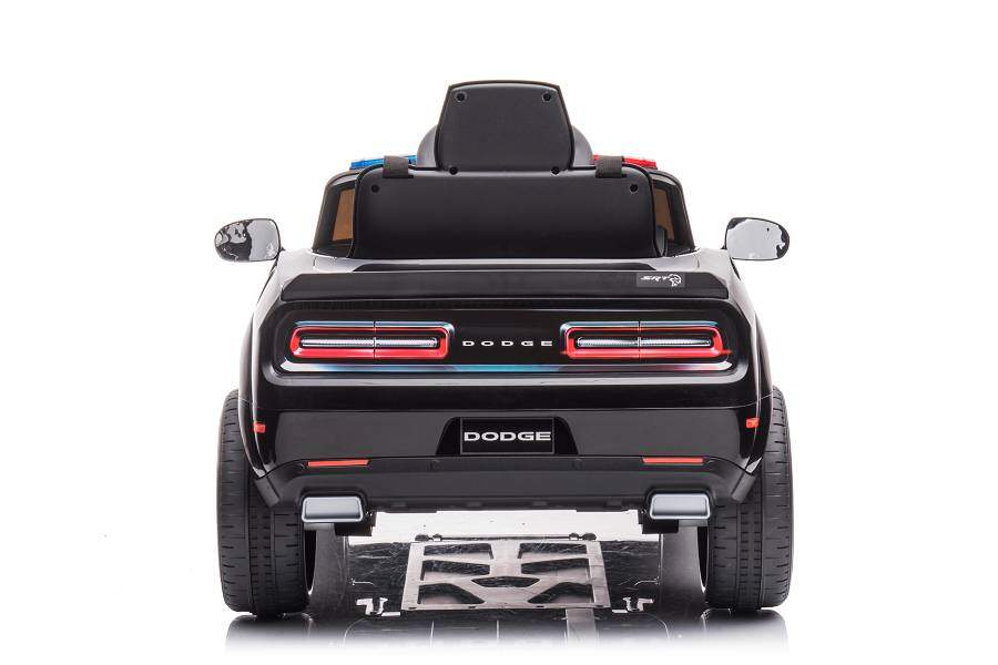 Dodge Challenger Polizei Elektro-Kinderauto 12V, mit Fernbedienung