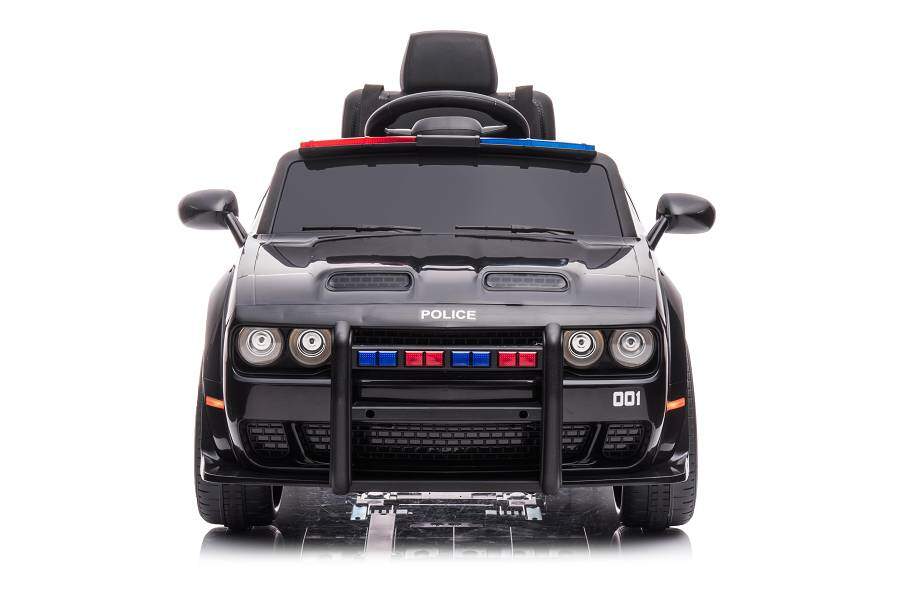 Dodge Challenger Polizei Elektro-Kinderauto 12V, mit Fernbedienung