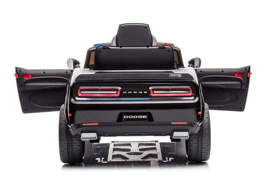 Dodge Challenger Polizei Elektro-Kinderauto 12V, mit Fernbedienung