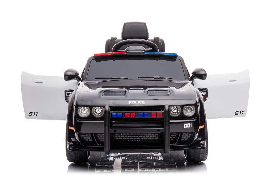 Dodge Challenger Polizei Elektro-Kinderauto 12V, mit Fernbedienung