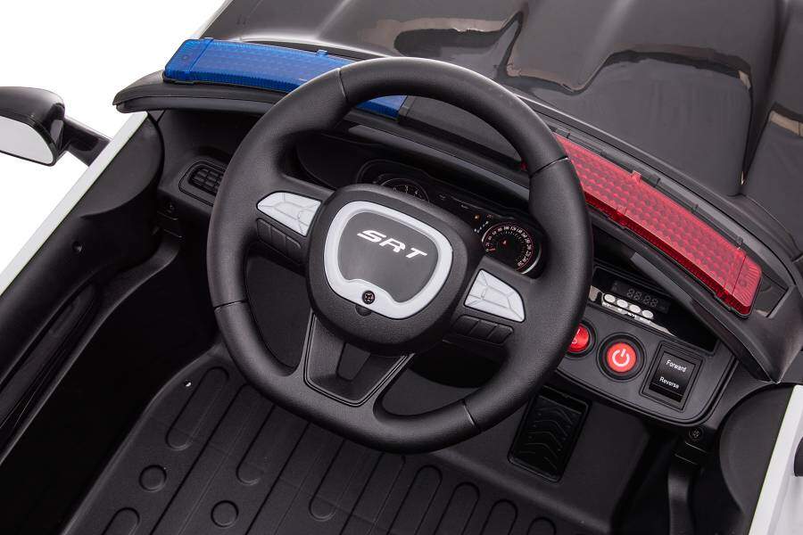 Dodge Challenger Polizei Elektro-Kinderauto 12V, mit Fernbedienung