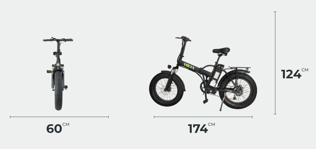 Volta VB2 E-Bike 48V 250W, 10Ah Akku