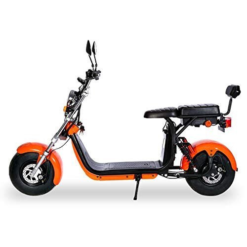 Coco Bike Fat E-Scooter 60V 1500W, bis 40 km/h, ca. 45 km Reichweite, mit Straßenzulassung