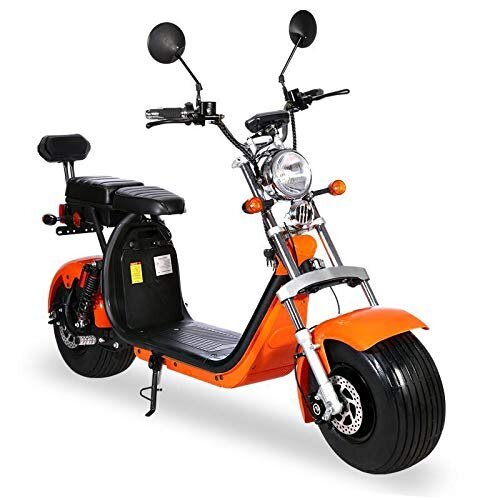 Coco Bike Fat E-Scooter 60V 1500W, bis 40 km/h, ca. 45 km Reichweite, mit Straßenzulassung