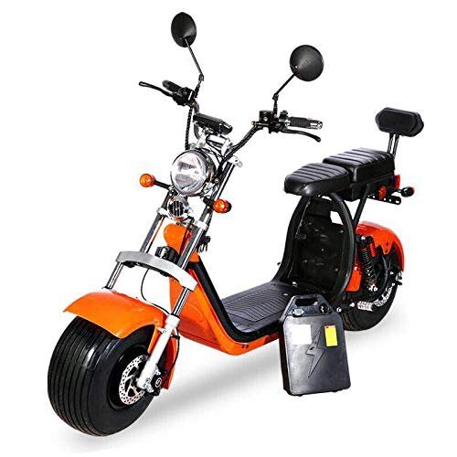 Coco Bike Fat E-Scooter 60V 1500W, bis 40 km/h, ca. 45 km Reichweite, mit Straßenzulassung