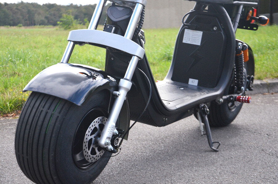 Coco Bike Fat E-Scooter 60V 1500W, bis 40 km/h, ca. 45 km Reichweite, mit Straßenzulassung