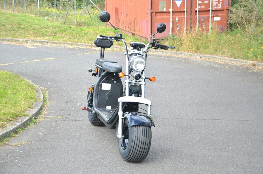 Coco Bike Fat E-Scooter 60V 1500W, bis 40 km/h, ca. 45 km Reichweite, mit Straßenzulassung