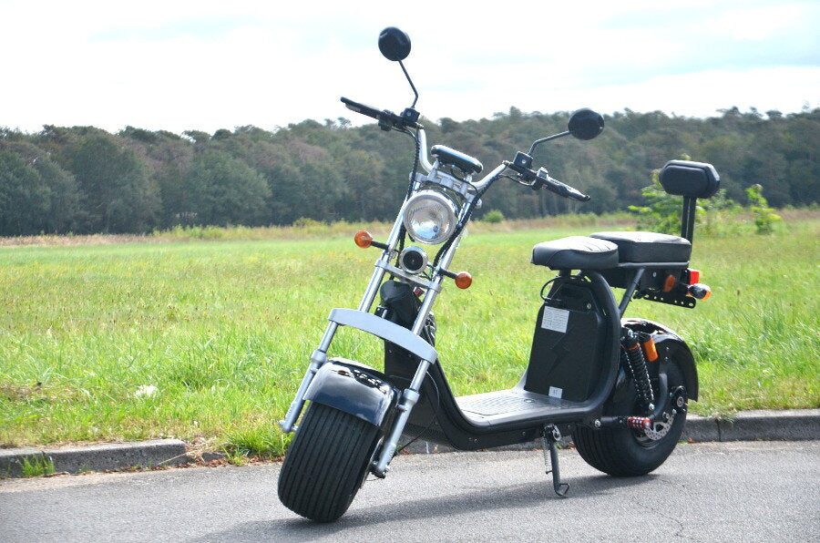 Coco Bike Fat E-Scooter 60V 1500W, bis 40 km/h, ca. 45 km Reichweite, mit Straßenzulassung