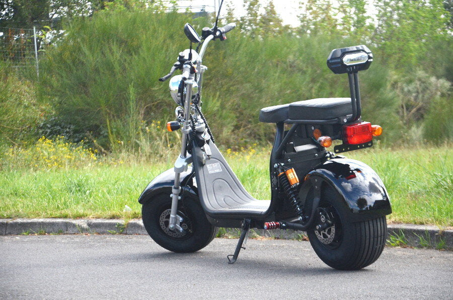 Coco Bike Fat E-Scooter 60V 1500W, bis 40 km/h, ca. 45 km Reichweite, mit Straßenzulassung