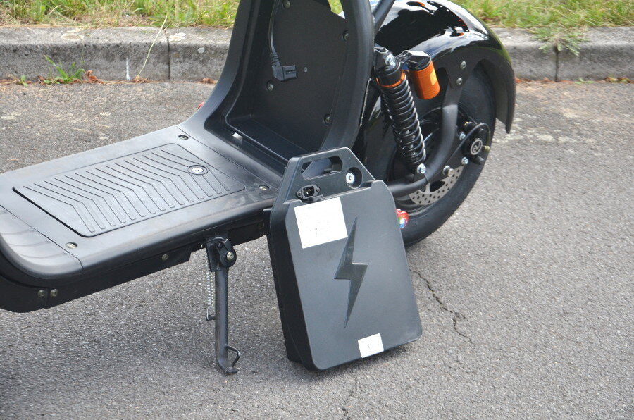Coco Bike Fat E-Scooter 60V 1500W, bis 40 km/h, ca. 45 km Reichweite, mit Straßenzulassung