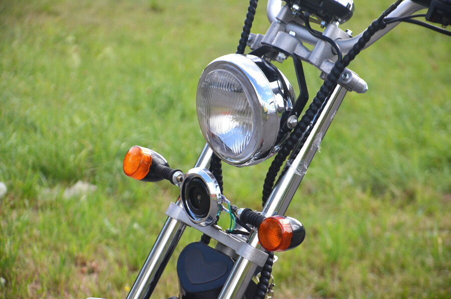 Coco Bike Fat E-Scooter 60V 1500W, bis 40 km/h, ca. 45 km Reichweite, mit Straßenzulassung
