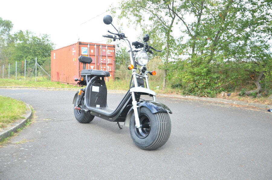 Coco Bike Fat E-Scooter 60V 1500W, bis 40 km/h, ca. 45 km Reichweite, mit Straßenzulassung