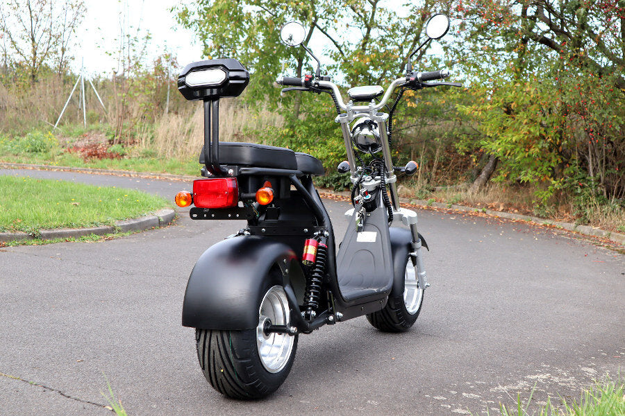 Coco Bike Fat E-Scooter CP1.6 60V 1500W, bis 48 km/h, 20Ah Akku, mit Straßenzulassung