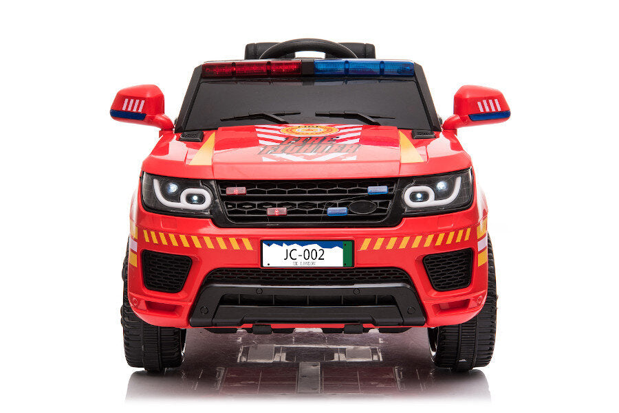 Feuerwehr RR002 Elektro-Kinderauto 12V, mit Sirene, mit Fernbedienung