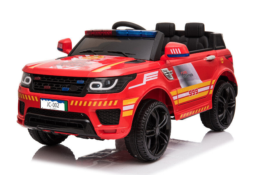 Feuerwehr RR002 Elektro-Kinderauto 12V, mit Sirene, mit Fernbedienung
