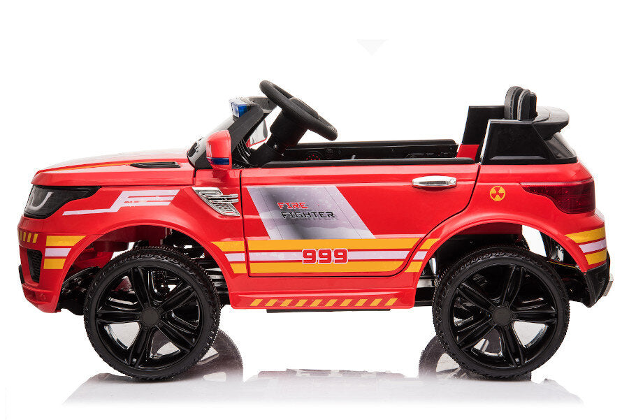 Feuerwehr RR002 Elektro-Kinderauto 12V, mit Sirene, mit Fernbedienung