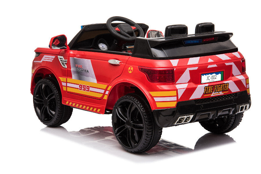 Feuerwehr RR002 Elektro-Kinderauto 12V, mit Sirene, mit Fernbedienung