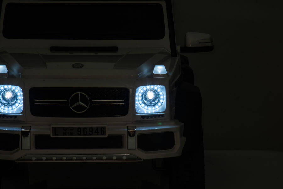 Mercedes G63 AMG 6x6 Elektro-Kinderauto 12V, Allrad, mit Fernbedienung