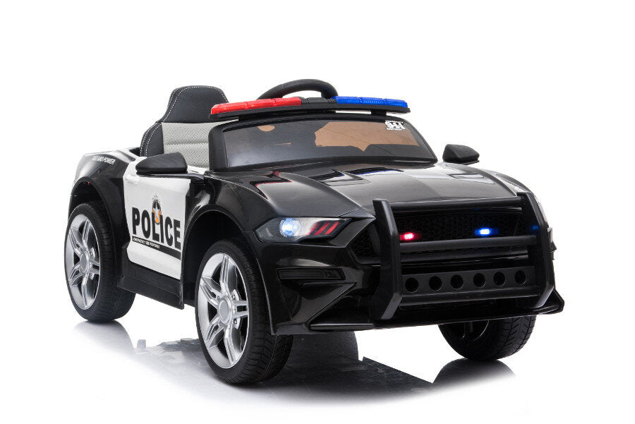 Polizei Design 07 Elektro-Kinderauto 12V, mit Fernbedienung