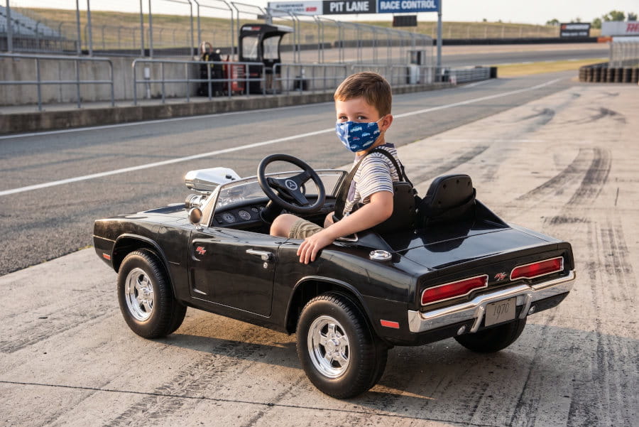 Dodge Charger Elektro-Kinderauto 24V, 2-Sitzer, mit Fernbedienung