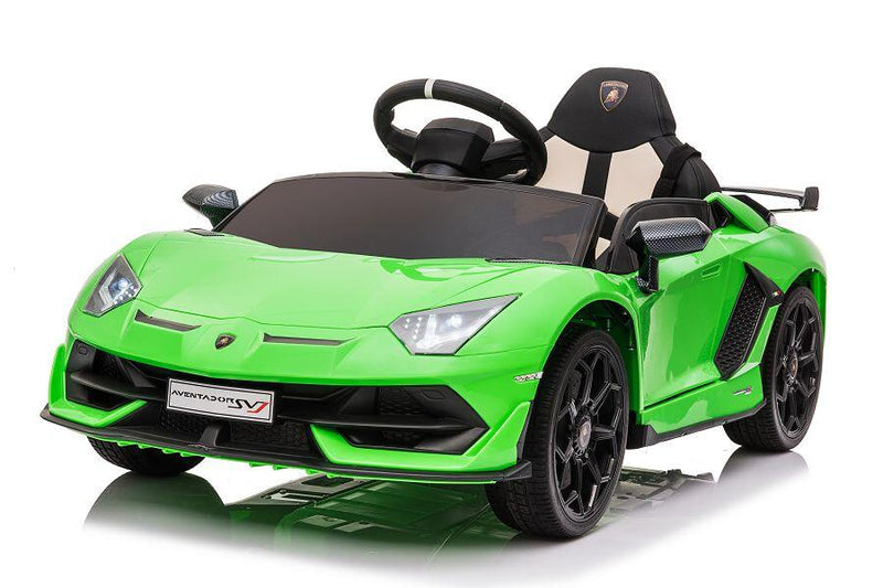 Lamborghini Aventador SVJ Elektro-Kinderauto 12V, mit Fernbedienung