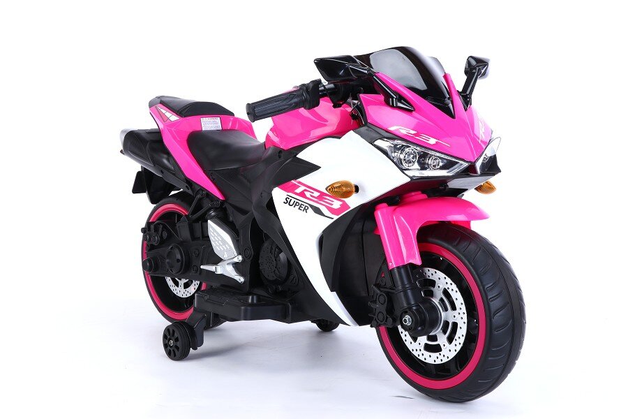 Elektro-Kindermotorrad 888 12V, mit Stützrädern