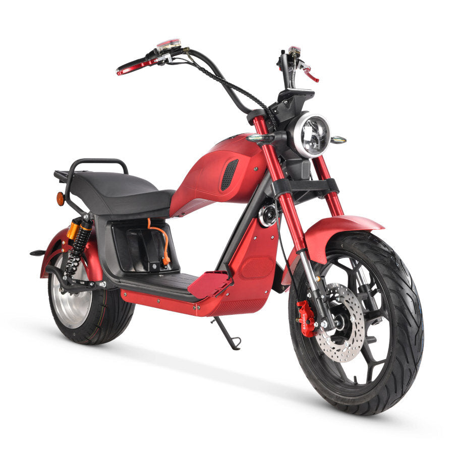 E-Chopper CP6 60V 2000W, bis 48 km/h, ca. 50 km Reichweite, mit Straßenzulassung